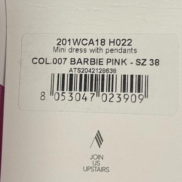 The Attico Embellished Mini Dress (NWT). Size 38/US 2 - Picture 13 of 13